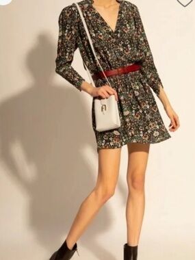 NWT Zadig & Voltaire Multicolor Floral Pattern